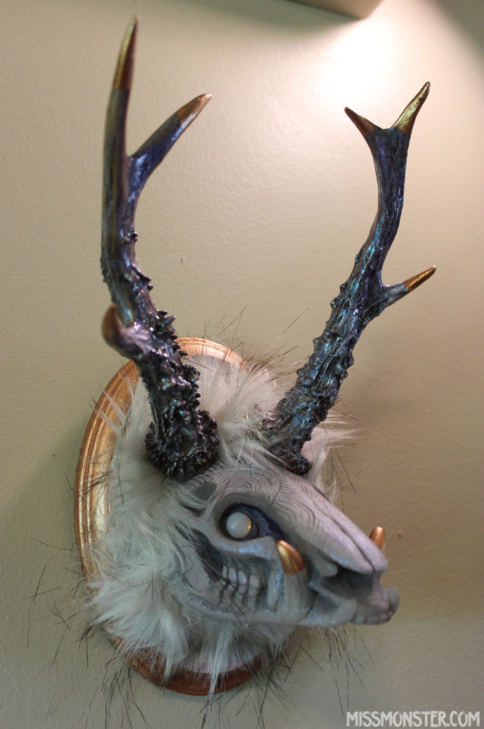 WINTER WANDERER- OOAK WALL SCULPTURE