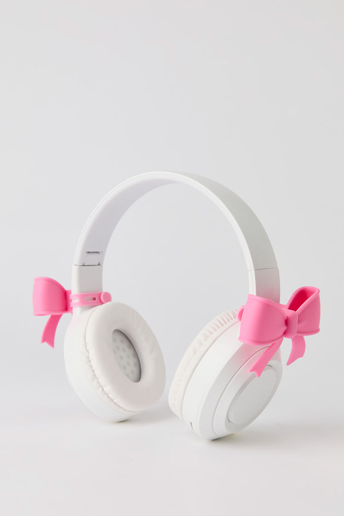 Wireless Headphones with Bow Attachments