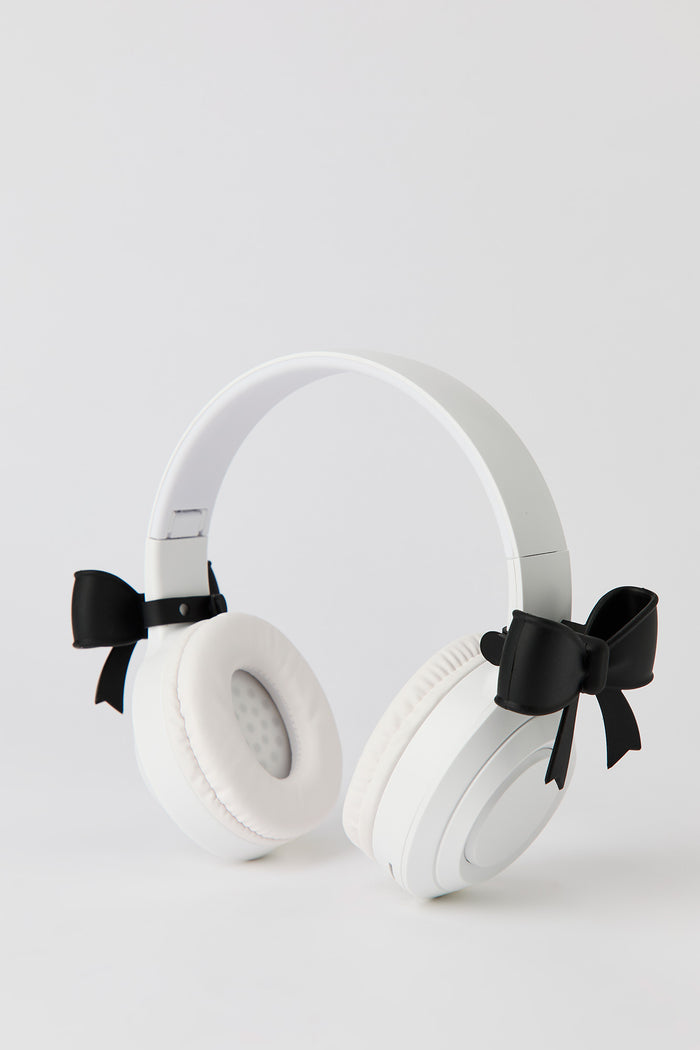 Wireless Headphones with Bow Attachments