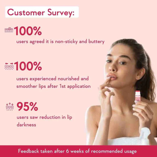 Wishcare Tinted Ceramide Lip Balm with SPF 50 PA+++ 5g