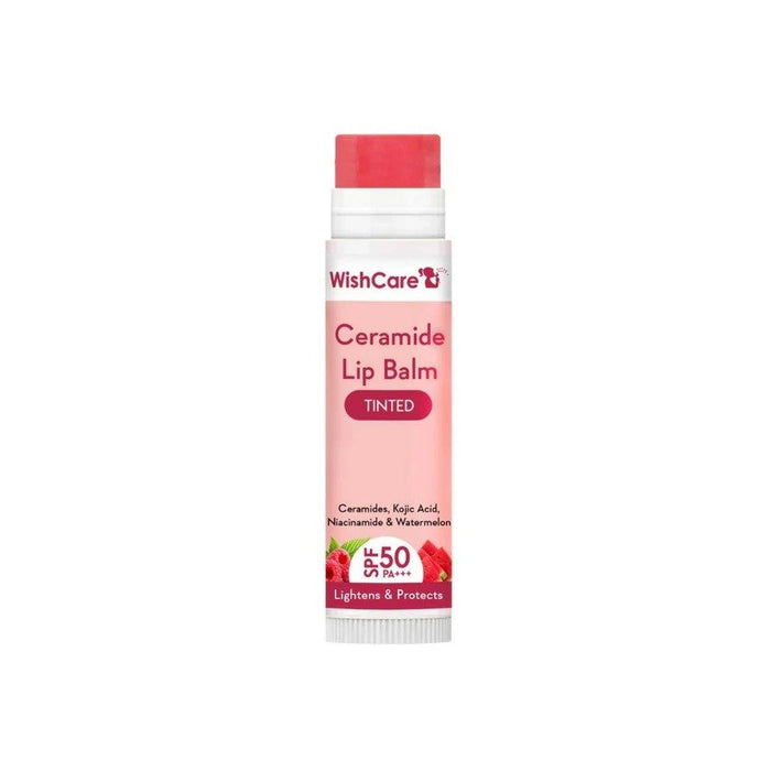 Wishcare Tinted Ceramide Lip Balm with SPF 50 PA+++ 5g