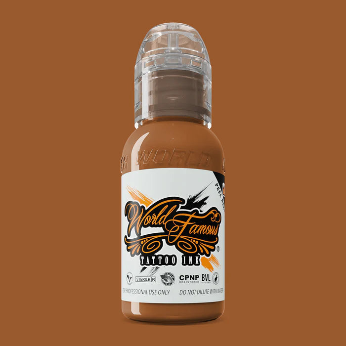 World Famous - Skintone Botticelli Brown Ink 1oz(15ml) - SD Cosmetics Care