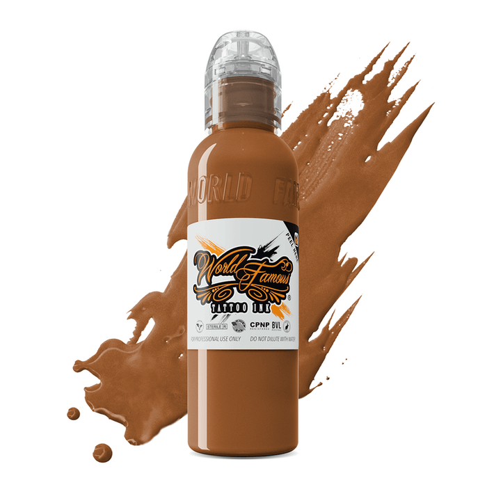 World Famous - Skintone Botticelli Brown Ink 1oz(15ml) - SD Cosmetics Care