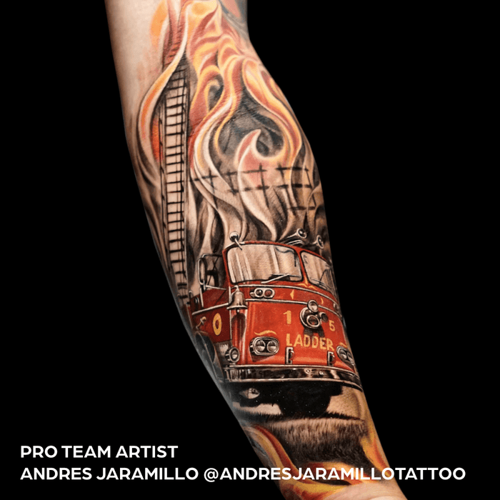 World Famous Ink Paul Rogers Red Tattoo Ink True Red Medium Opacity, Vegan, Zero Animal - SD Cosmetics Care