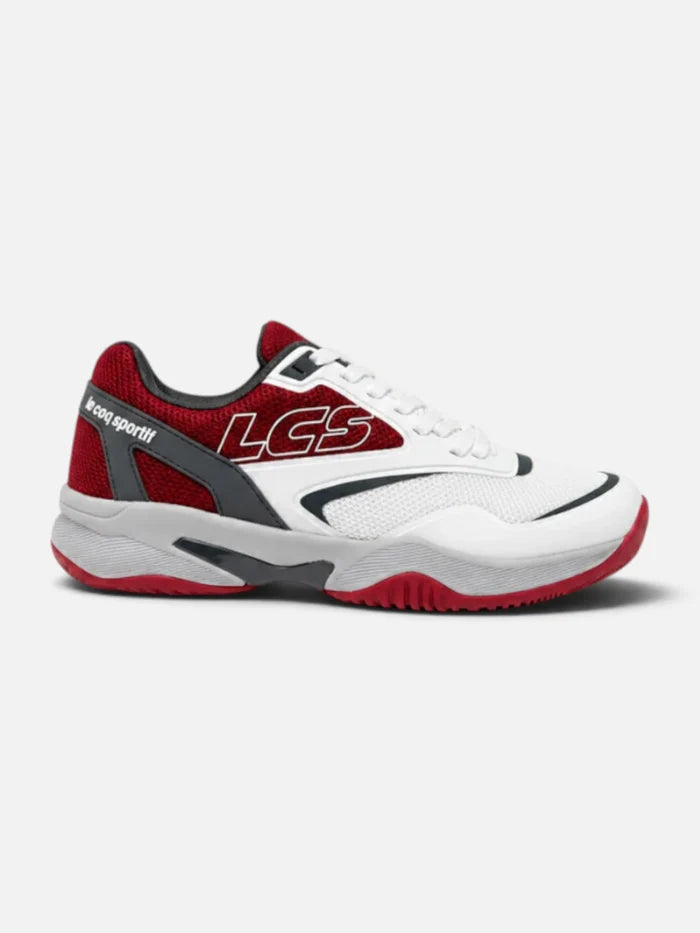 Zapatillas Le Coq Sportif Aa 75 Blanco/Bordeaux/Gris