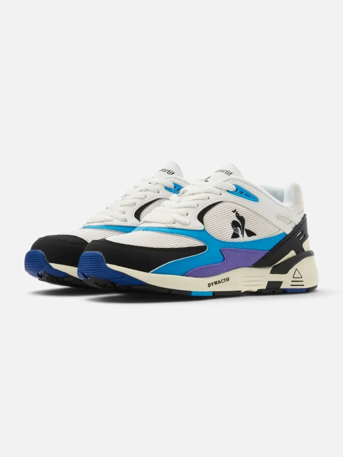 Zapatillas Le Coq Sportif Lcs R1100 Og Blanco Azul Violeta