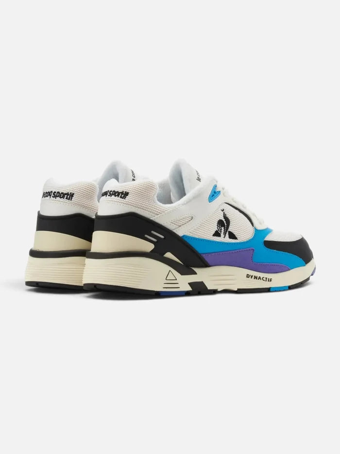Zapatillas Le Coq Sportif Lcs R1100 Og Blanco Azul Violeta