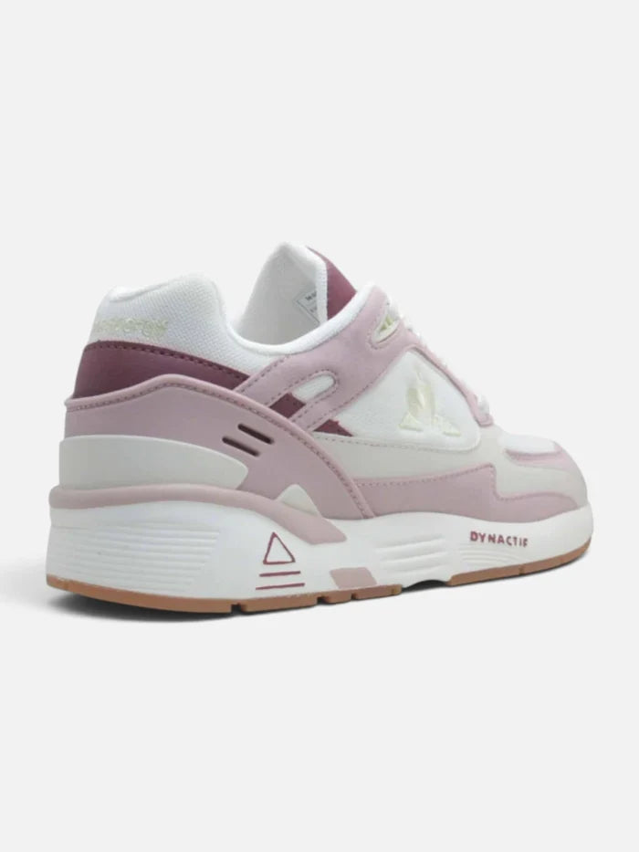 Zapatillas Le Coq Sportif R1100 Blanco/Rosa/Bnordeaux