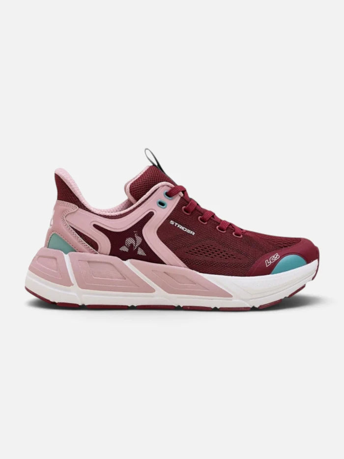Zapatillas Le Coq Sportif Strider Bordeaux/Rosa/Aqua