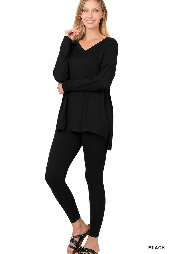 Zenana Brushed Microfiber Loungewear Set