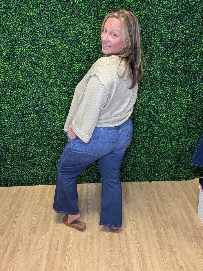 Zenim-Bootcut Pants-Dear Scarlett