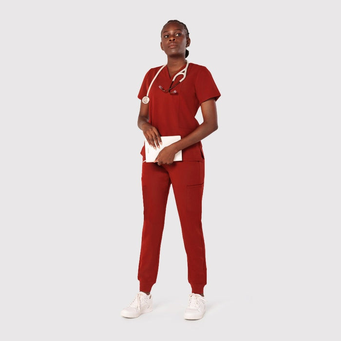 Zing Nine-Pocket Jogger Scrub Pant