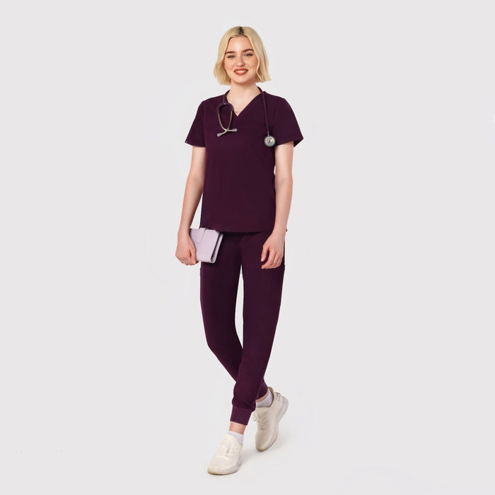 Zing Nine-Pocket Jogger Scrub Pant